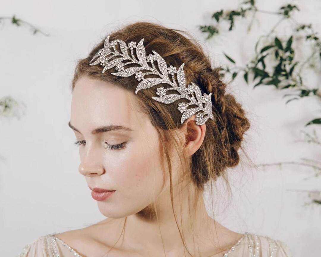 Vintage Wedding Tiaras,bridal Tiara,wedding Jewelry,silver Tiara