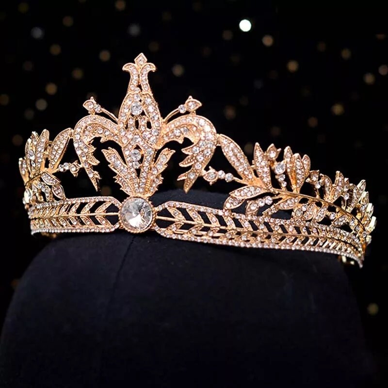 Gold crown Birthday Girl Crown Birthday Tiara Princess | Etsy