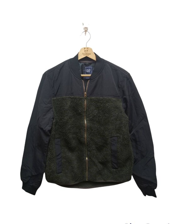 Vintage GAP Bomber Jacket Turtleneck 