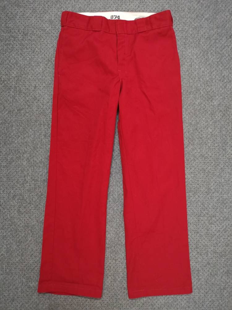 人気満点 DICKIES 90s Vintage Pants 874 Cotton 100% Honduras in Made パンツ
