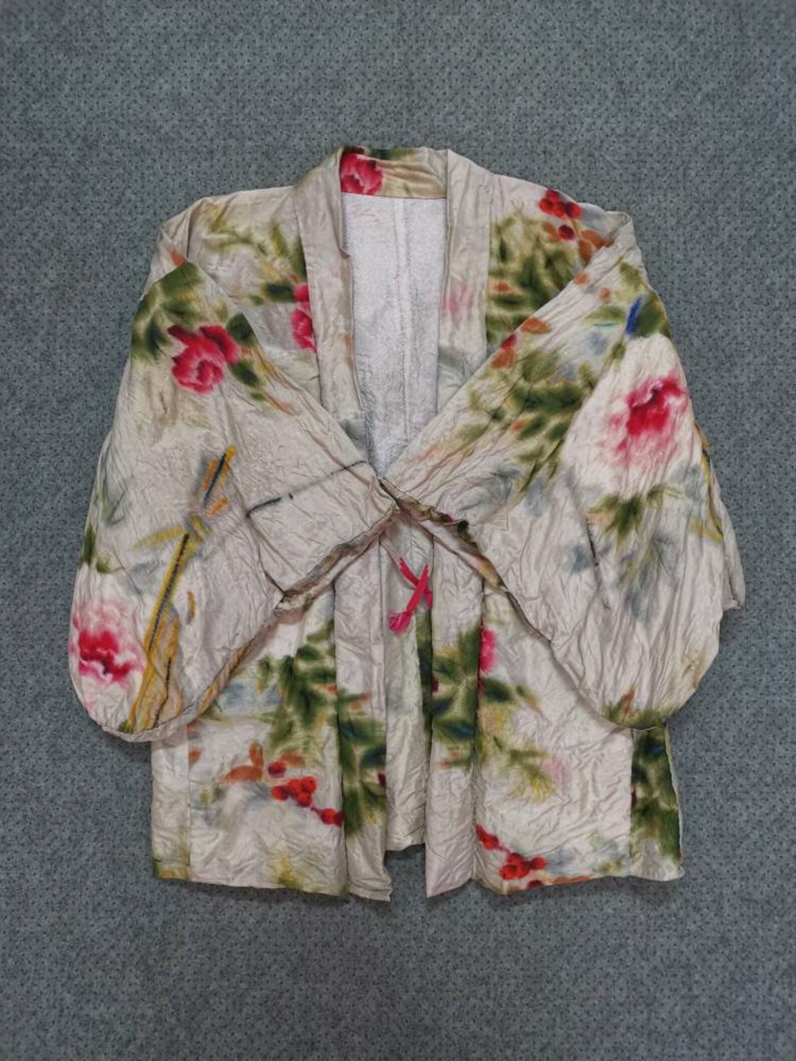 Vintage 90s JAPANESE KIMONO Yukata Nagagi japanese cardigan | Etsy