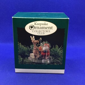 1995 Fishing For Fun Hallmark Collector&#39;s Club Retired Ornament