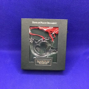 Marquis Waterford Dove of Peace Ornament in original box