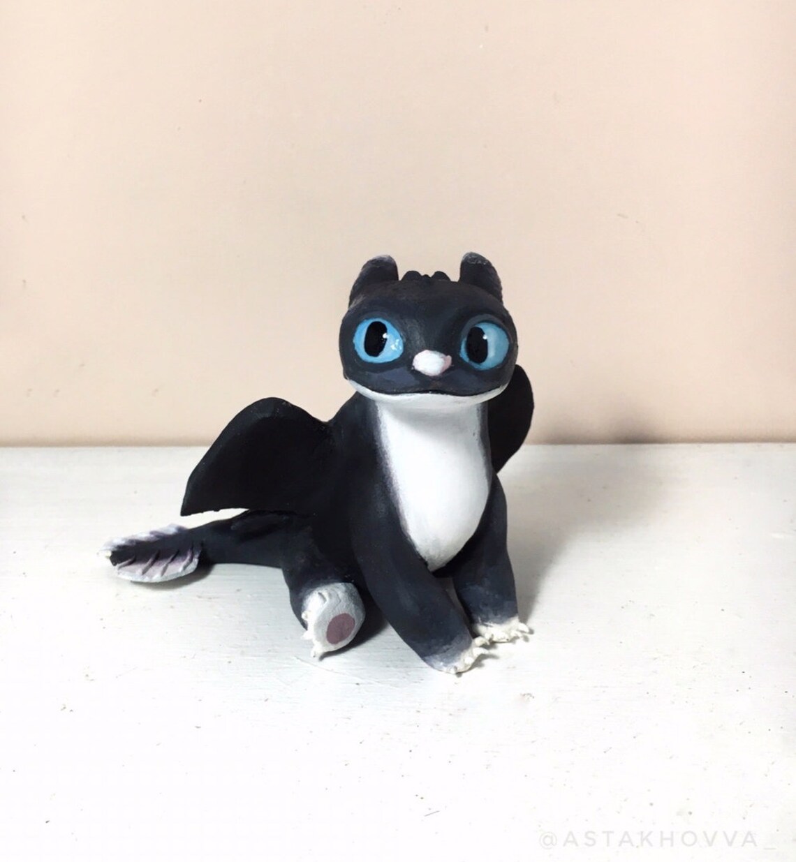 Nightlight Figurines HTTYD Toothless Dragon decor Fairytale Etsy