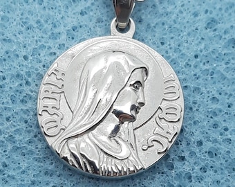 Collier Vierge Marie, Sainte Vierge, pendentif Sainte Marie, collier Marie, Notre Dame