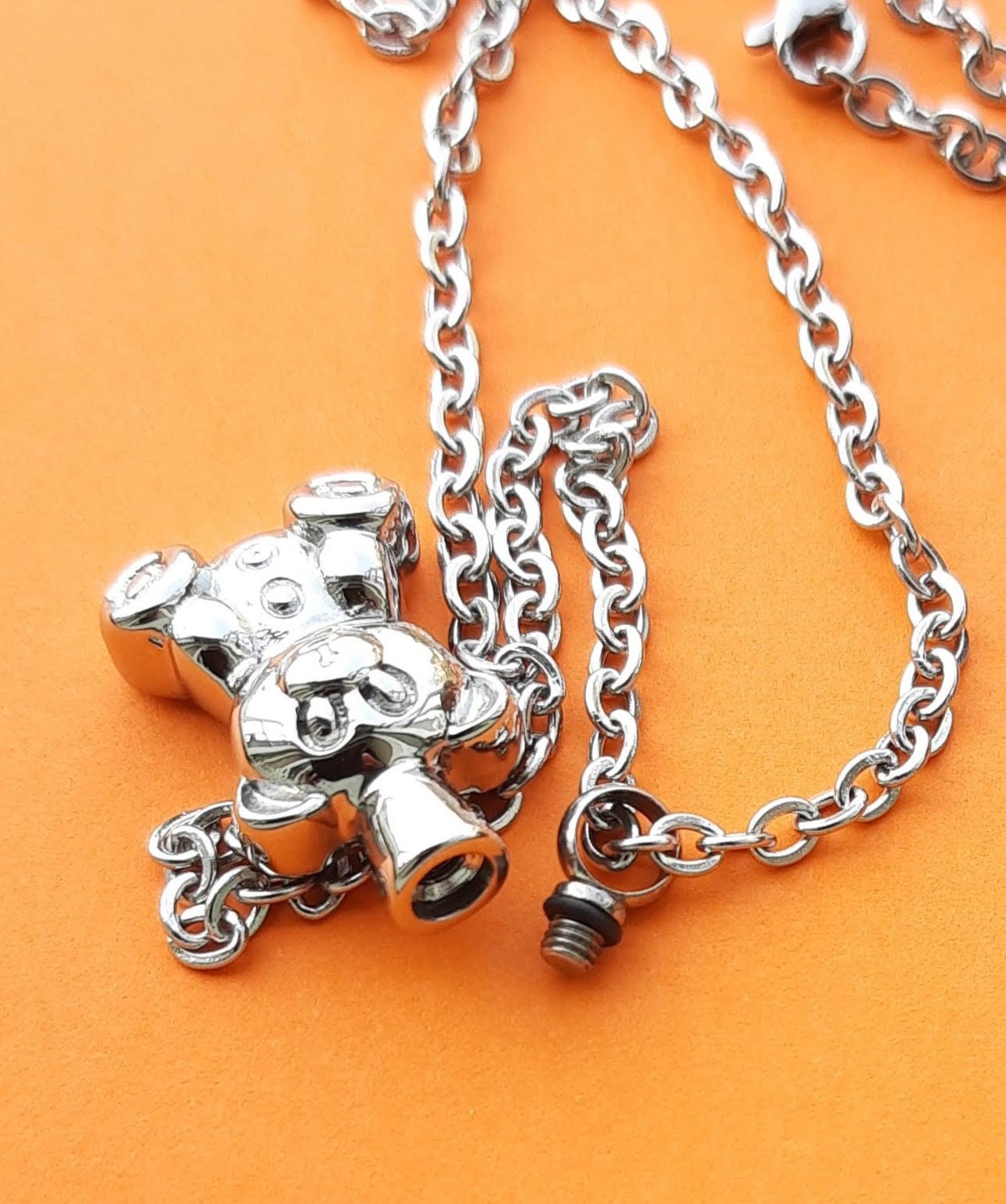 Enamel Coated Chain Necklace Multi | Mens/Womens Teddy Fresh Jewelry |  Urbanihof