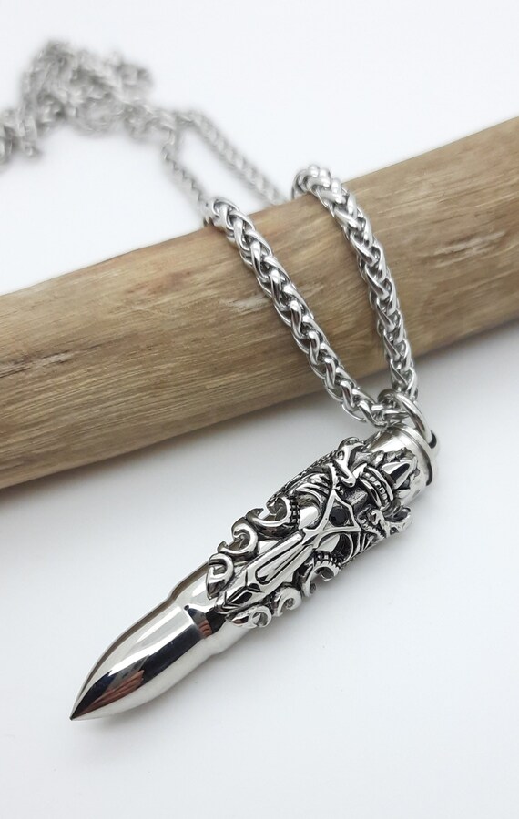 Bullet urn necklace best sale