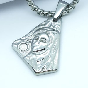 Virgin Mary pendant necklace christian catholic jewellery accessories