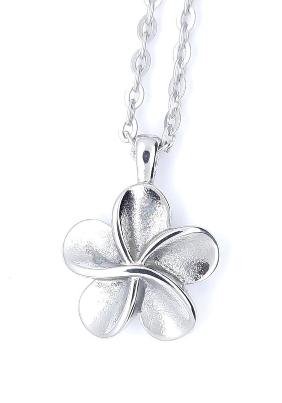 Flower Ashes Necklace Cremation Pendant 