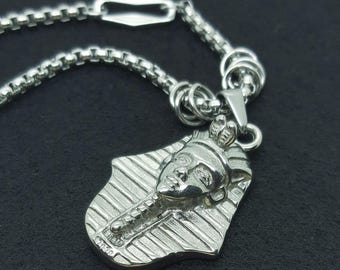 ファラオネックレス：古代エジプト象形文字ペンダント - Etsy 日本