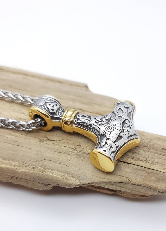 Etsy mjolnir pendant deals