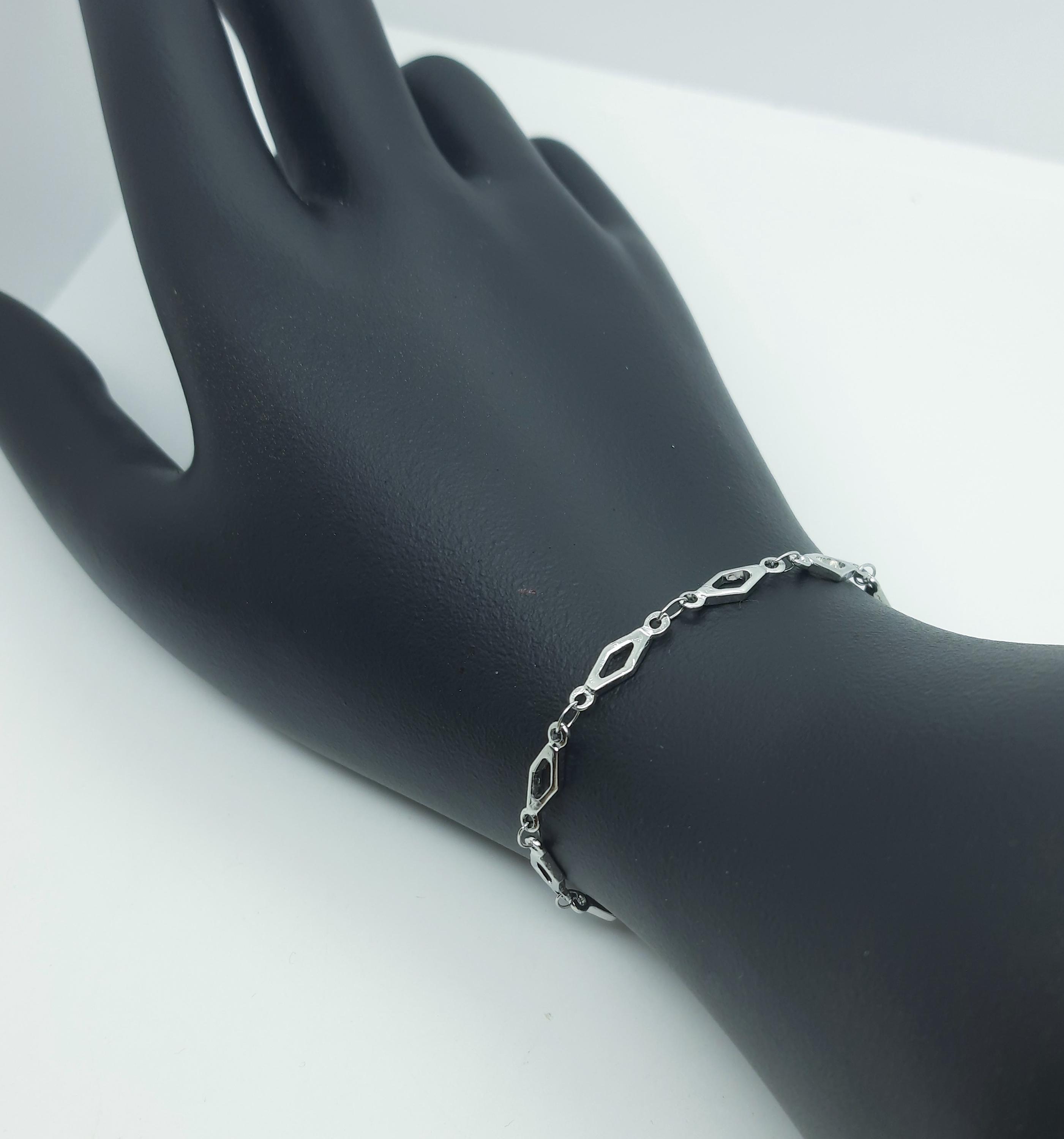 Dainty Chain Bracelet Geometric Link Wrist Chain for Women - Etsy Israel