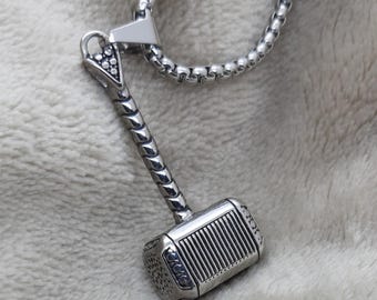 Mjolnir Pendant: Viking Thor's Hammer Necklace