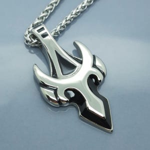 Naszyjnik z wisiorkiem w kształcie sztyletu, naszyjnik z włócznią gladiatora dla mężczyzn