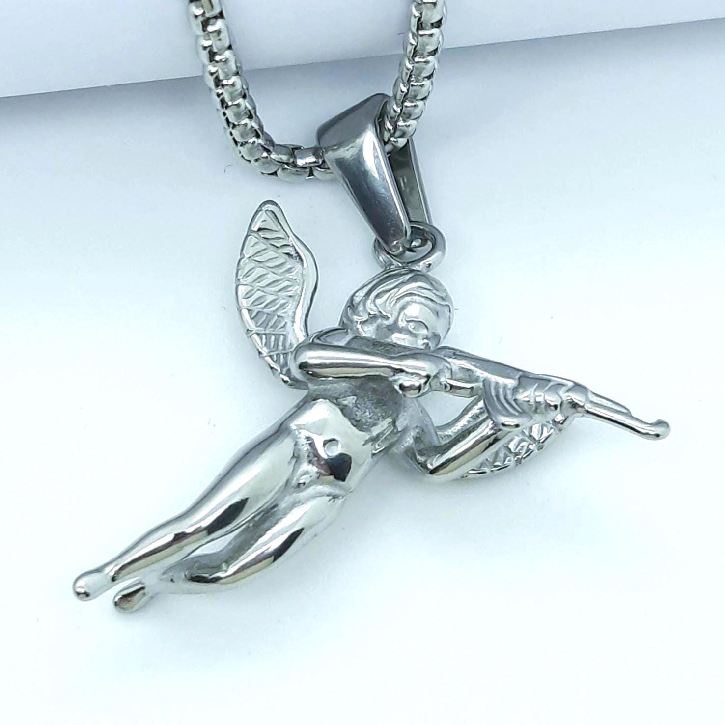 Cupids Revenge Pendant, 925 Sterling Silver Pendant