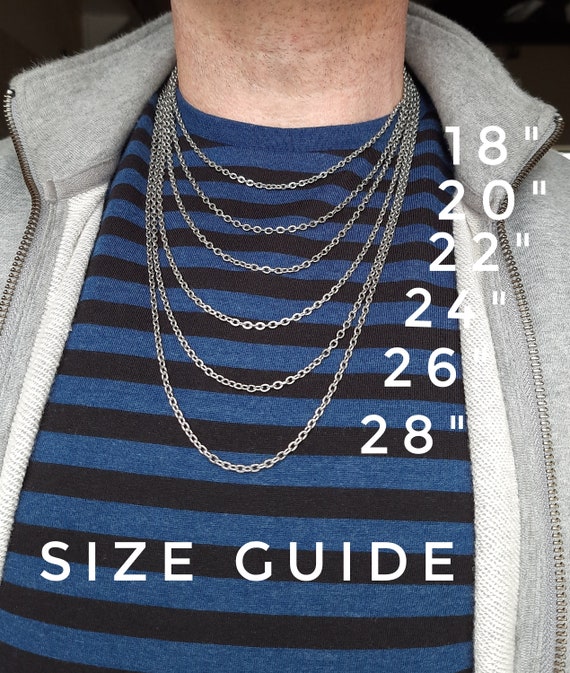 Ultimate Guide of Men Necklaces Lengths: What Length Necklace Looks Be