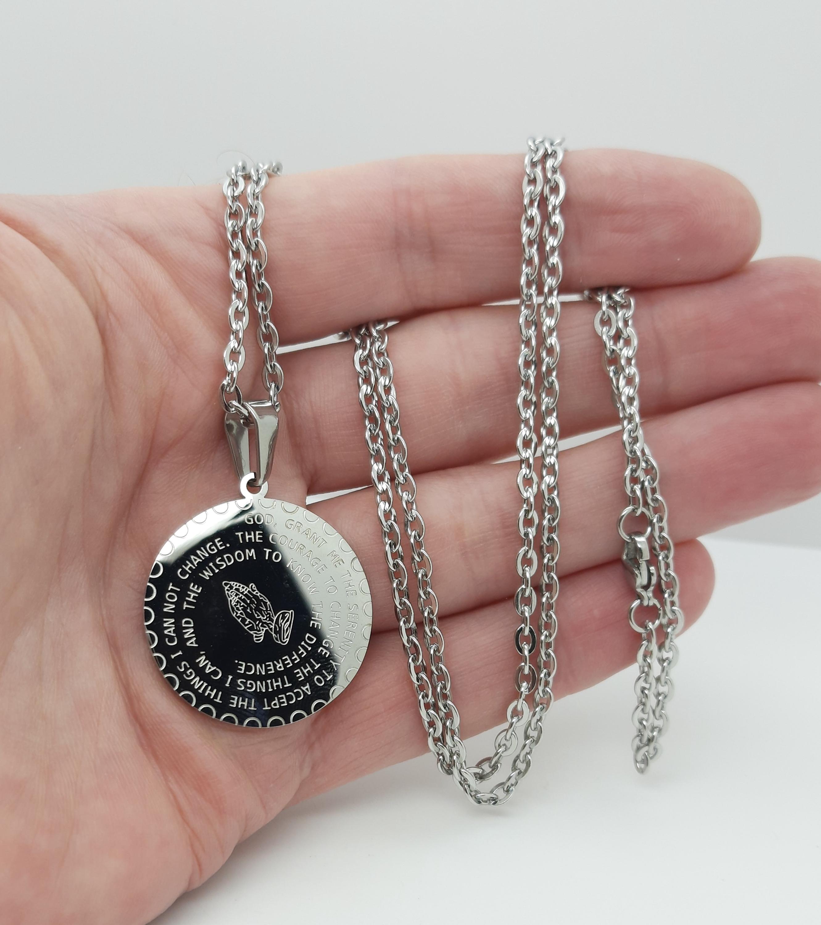Silver925 メダリオンペンダント 不思議のメダイ シルバー ネックレス ペンダント ペンダントトップ