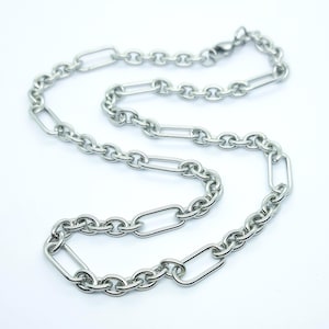 Mixed Chain Necklace: Punk Choker, Women&#39;s Minimalist Jewelry