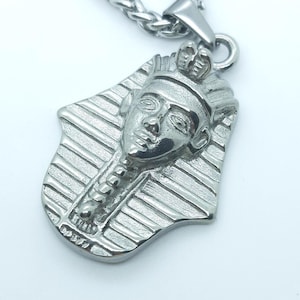 Egyptian pharaoh necklace Tutankhamun pendant necklaces for men Egypt king mens necklaces