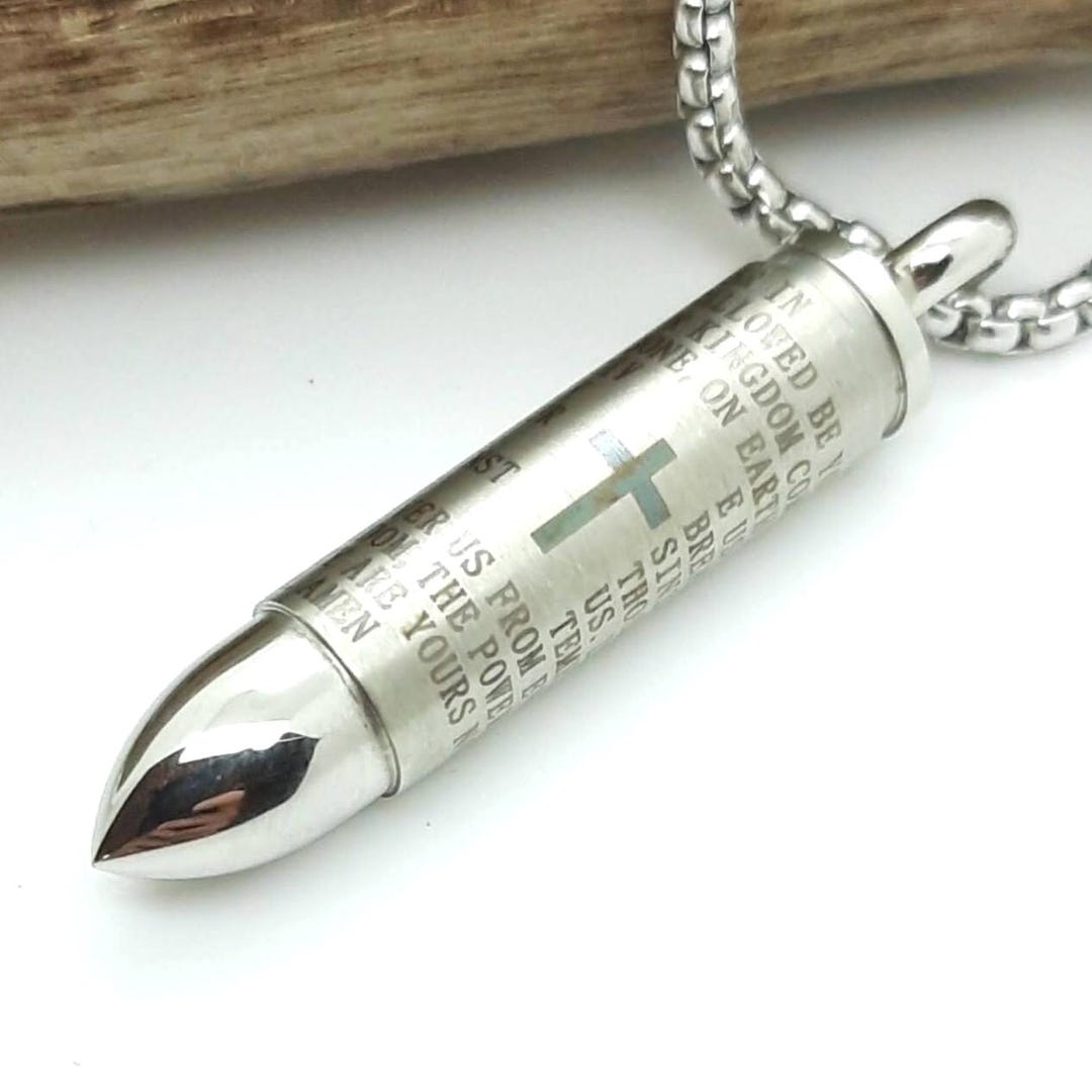 Bullet The Lord's Prayer Necklace Buy Bullet Necklace, Lords