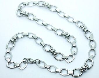 Link Chain Necklace: Boho Women's Choker