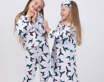 Pajama for babies and kids, 95% Organic strech Cotton, pajama bebe