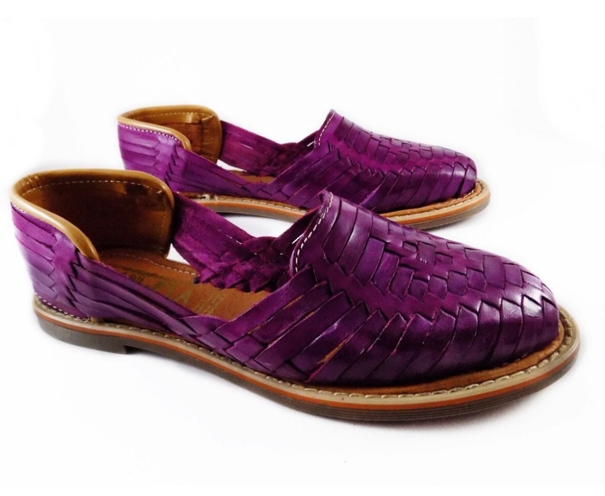 the leather collection huaraches