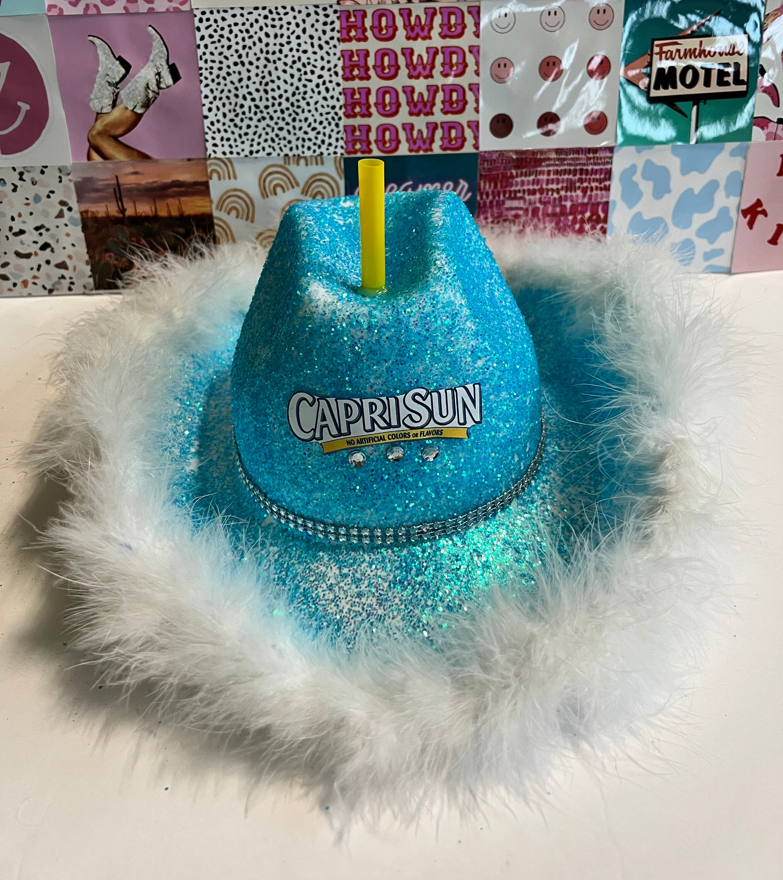 Caprisun Non-alcohol Cowboy Hat perfect 