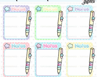 Badges Clipart, Labels Clipart, Notepads Clipart, School Clipart, Back to School Clipart, Planner Icons, Speech Bubbles Clipart, Notes