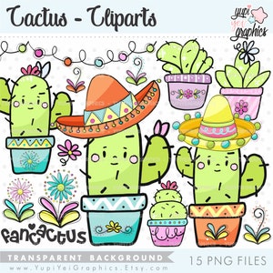 Cactus Clipart, Cactus Graphics, USO COMERCIAL, México Clipart, Planta Cliparts, Cliparts Suculentas, Cactus Cliparts, Clipart mexicano, Cactus