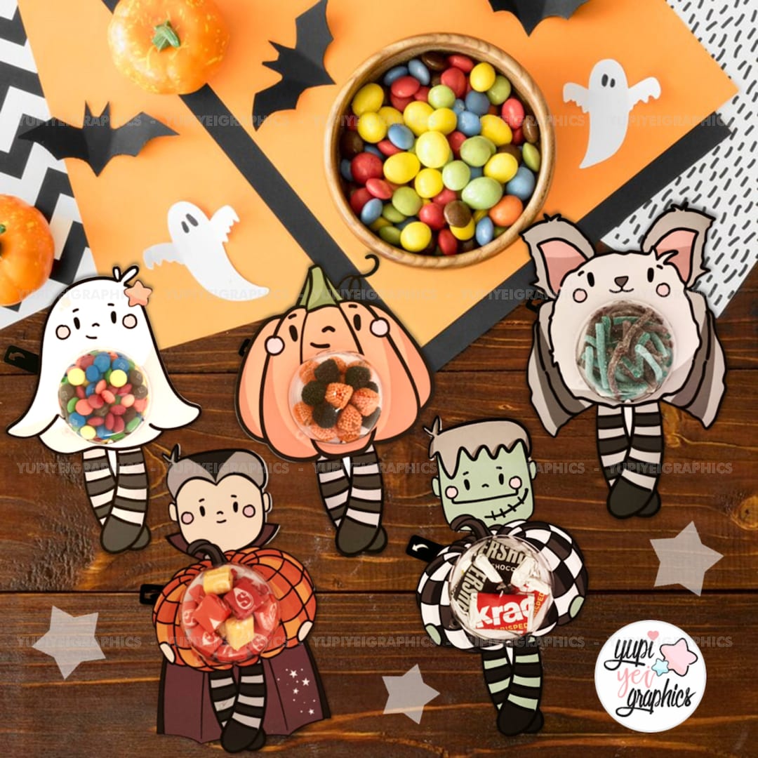 Halloween Candy Dome, Halloween Candy Holder, Candy Holder, Ghost Candy Holder, Candy Dome, Bat