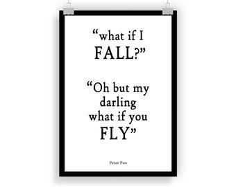 Peter Pan Quotes Etsy