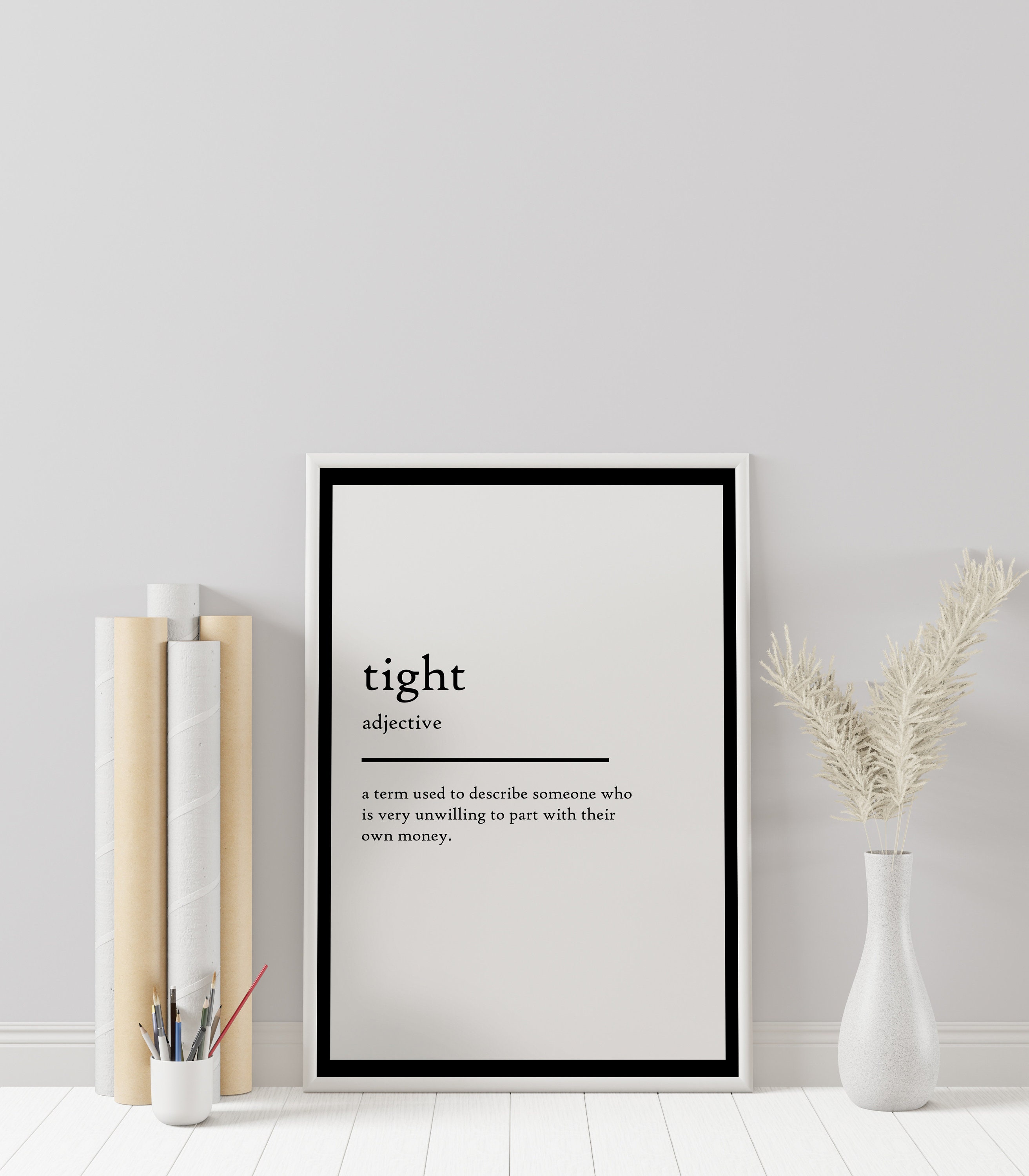 Tight Definition Print Tight Definition Poster Funny Phrases - Etsy UK