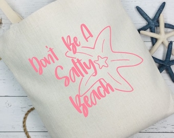 Arte digital de siluetas de playa divertidas, SVG DXF de playa salada, camiseta de vacaciones de estrella de mar, diseño de Cricut
