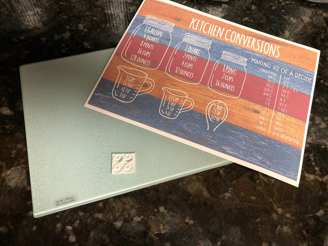 Sublimation DIY Glass Cutting Board 8 X 11 Comes With Etsy