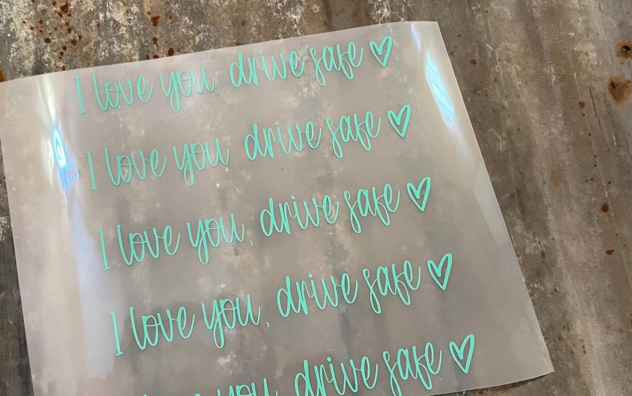 DOPASTICKER I Love Ink Oval Sticker Phone Sticker, Latop Sticker, Lover