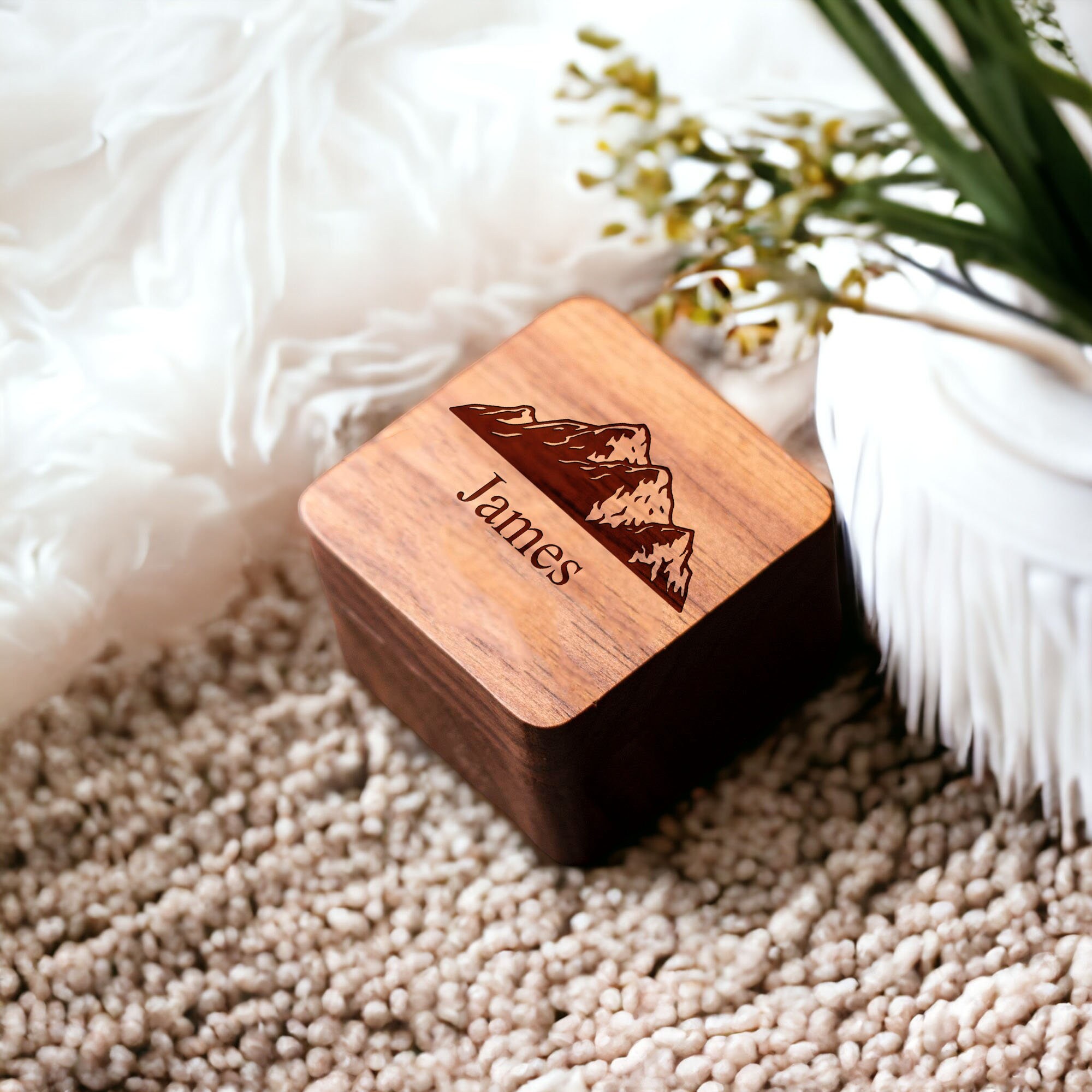 Custom Wooden Guitar Picks Box, Custom Guitar Pick Box Storage, Guitar