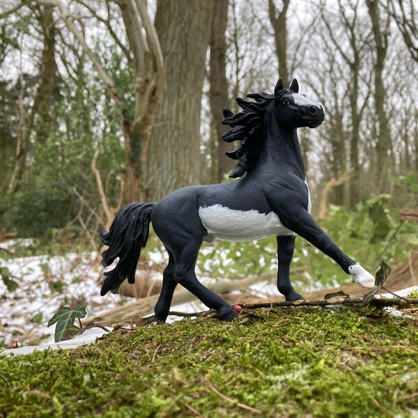 Schleich cheval repeindre mustang « Andy »