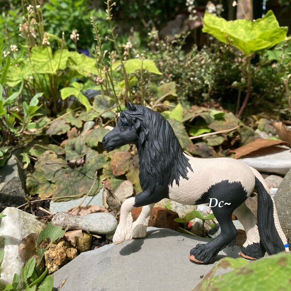 Schleich cheval repeindre « Tina » | coutume | OOAK | modèle de cheval | poney