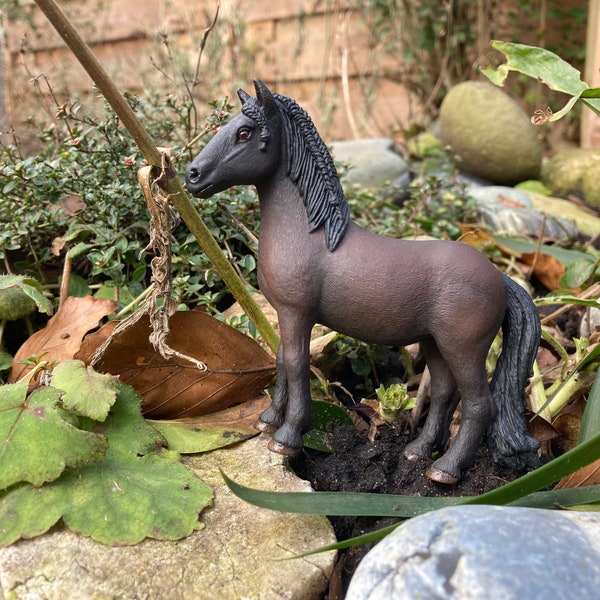 Schleich jument de cheval islandaise « Iris » | repeindre | coutume | OOAK | poney de cheval modèle