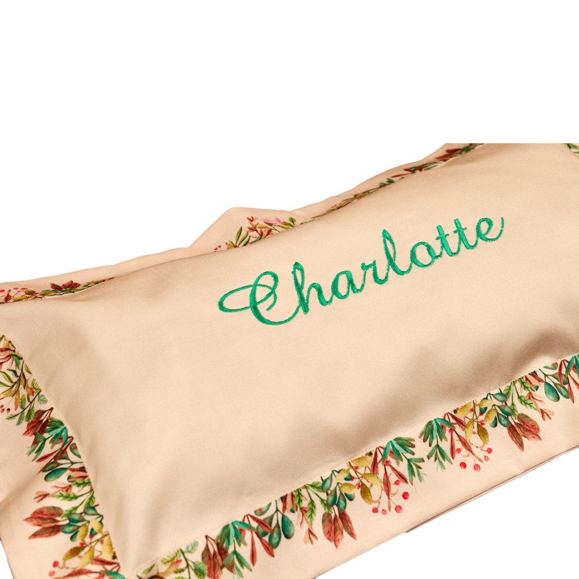 Embroidered pillow cases Baby pillow personalized Nursery Etsy