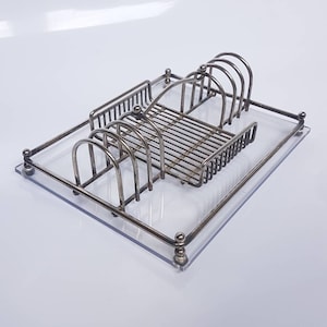 Organizador de mesa de meados do século