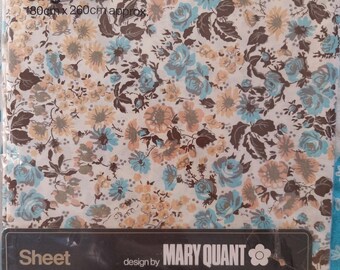 Vintage Mary Quant Floral Dorma Sheet, New Old Stock - Etsy UK