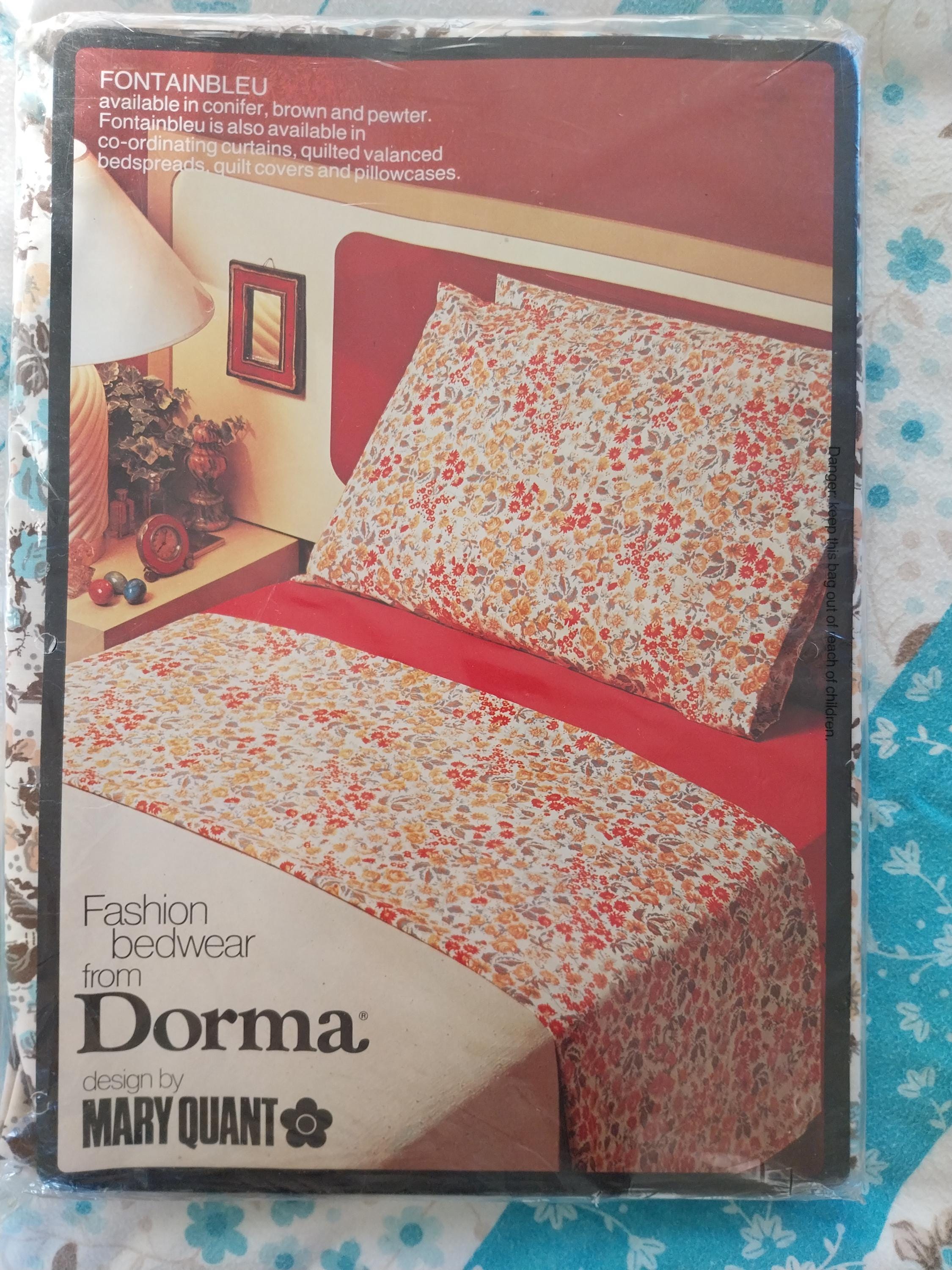 Vintage Mary Quant Floral Dorma Sheet, New Old Stock - Etsy UK