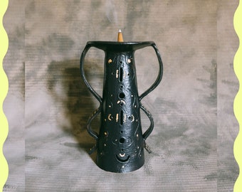 Handmade Ceramic Altar / Incense holder / Crystal Holder / Trinket Dish / Display Bowl / Modern Ceramics / Housewarming Gift / Autumn Decor