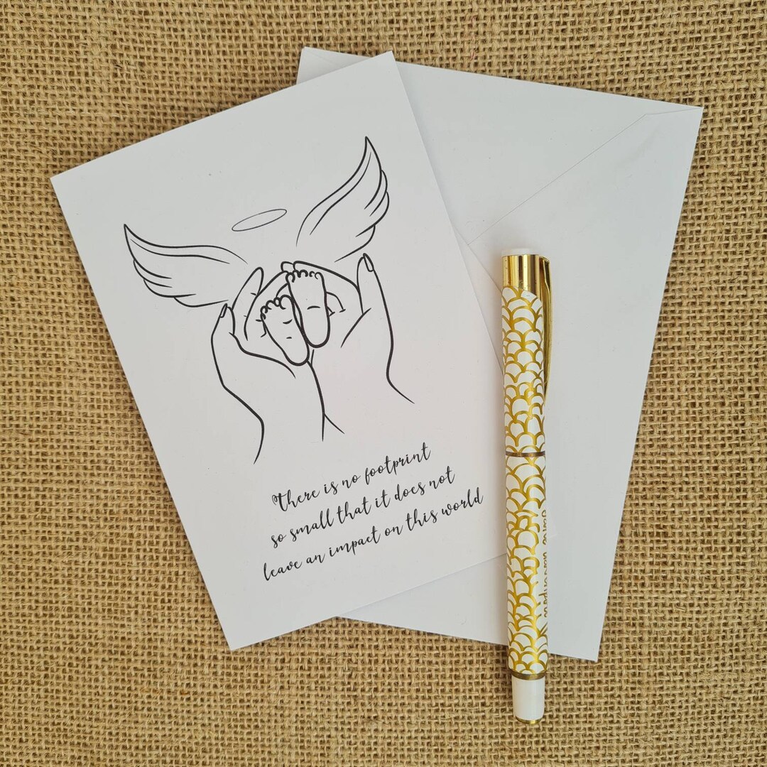 Baby Loss, With Sympathy Card, Child Bereavement , Eco Friendly ...