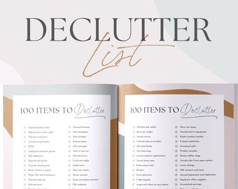 100 Items to Declutter Checkist | PDF