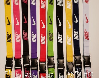 black nike lanyard