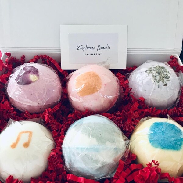 Bath Bomb Gift Set - Etsy UK