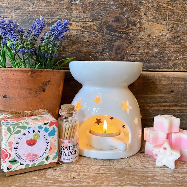 Star Wax Burner & Wax Melts • 25 Scents to Choose From • Gift Ideas • Soy • Vegan and Cruelty Free  • Gift Wrap Options